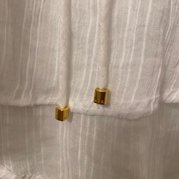 NWT Vix chemise white coverup sz S - Picture 10 of 13